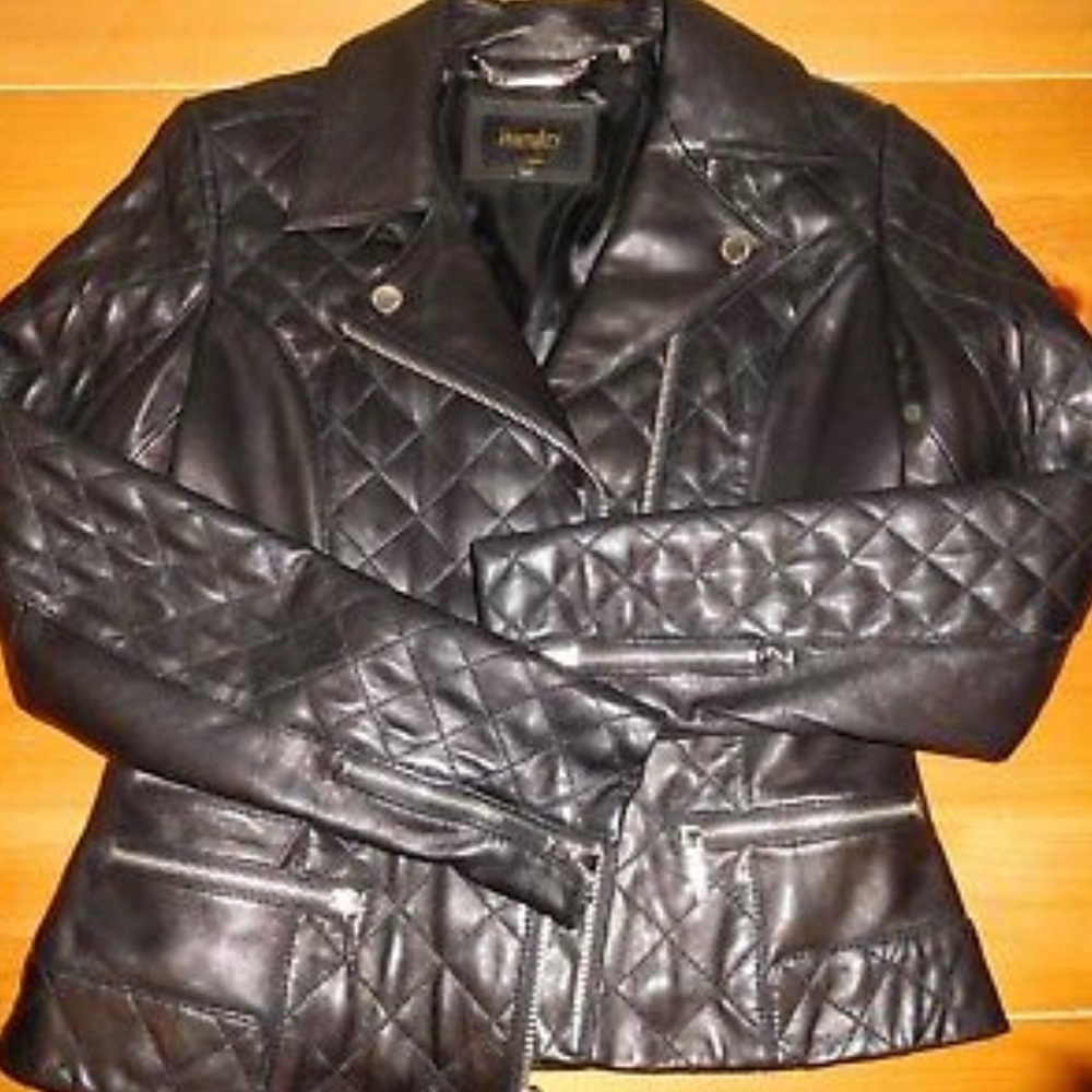 Laundry Quilted Leather Jacket